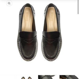 Women’s Schutz Christie Loafer, Black, Sz 8.5. Worn Once